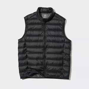 Uniqlo Black Light Weight Water Resistant Down Filled Puffer Quilted Vest XL